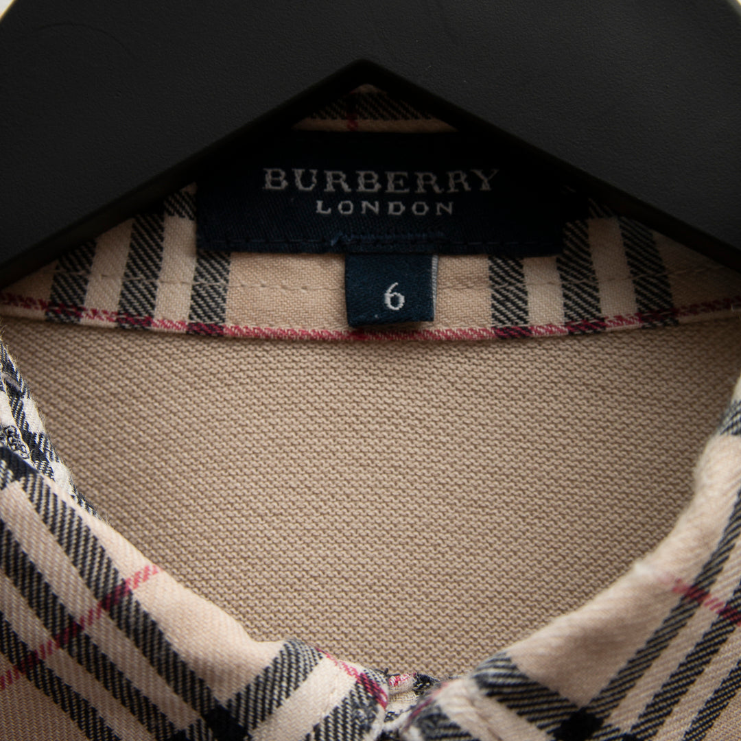 Polo Burberry novacheck Vintage (6-XL)