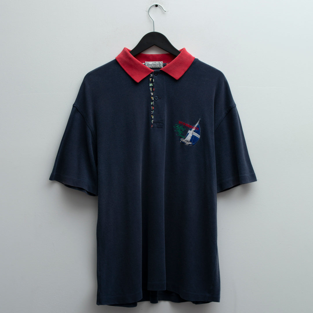 Polo Burberry vintage (6-XL)