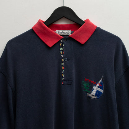 Polo Burberry vintage (6-XL)