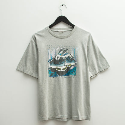 Camiseta Nike print vintage (M)