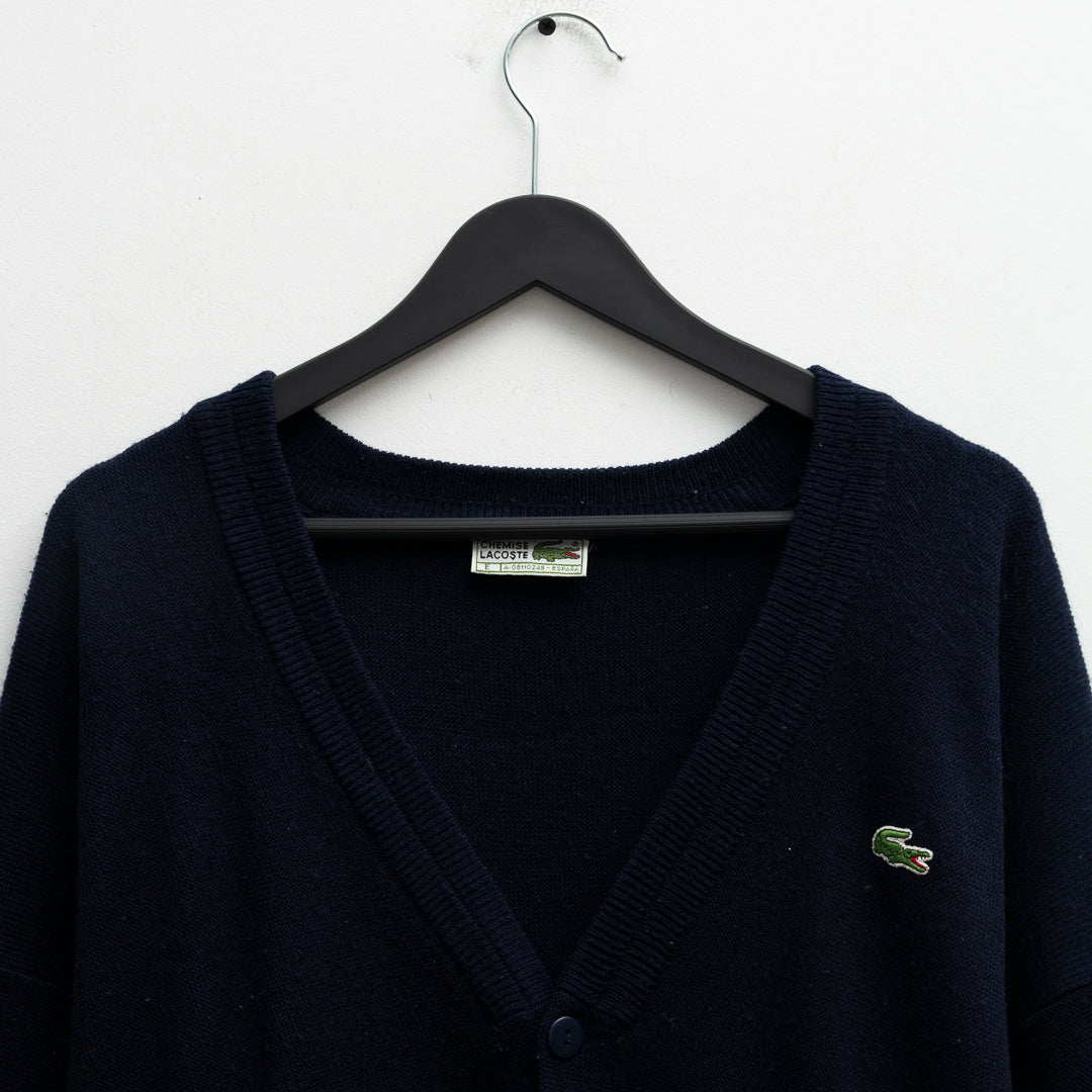 Jersey Cardigan Lacoste vintage (XL)