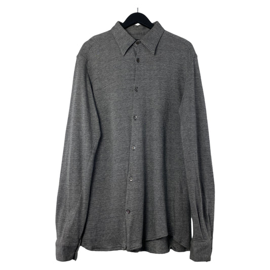 Iceberg Cotton Shirt L Gray