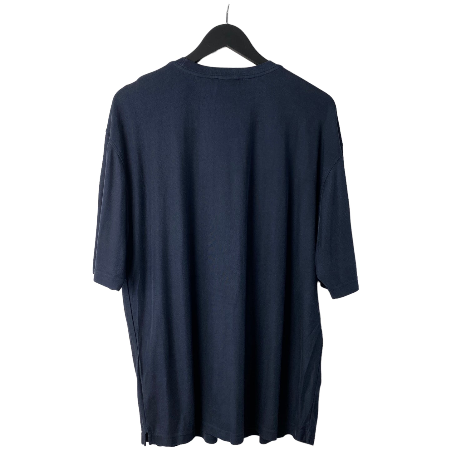 Hugo Boss Navy Silk T-shirt