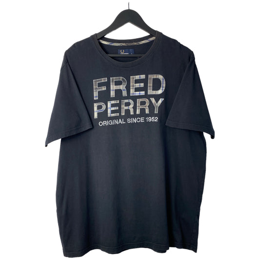 Camiseta Fred Perry Negro XL