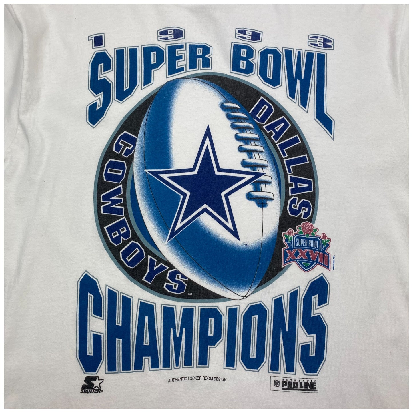 Camiseta Starter NFL Cowboy Dalas Super Bolw (M)