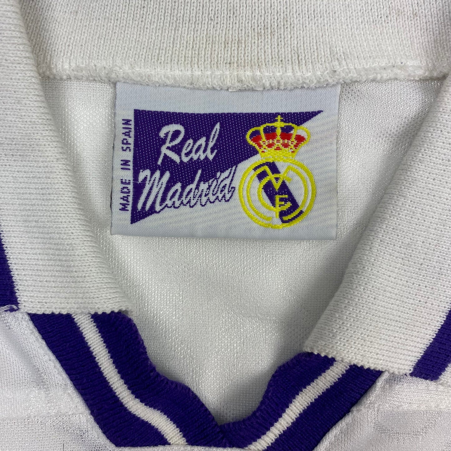 Camiseta Real Madrid 90s Taqui oficial Kelme replica (L)