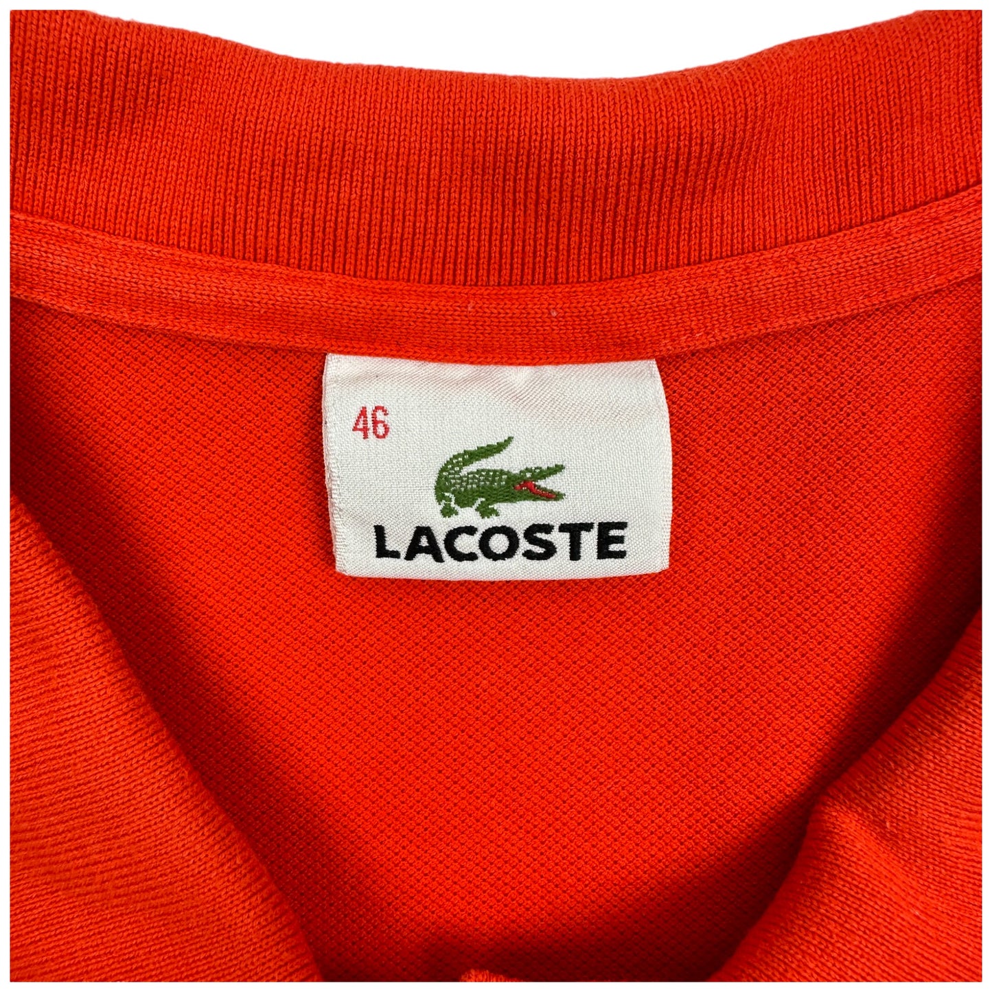 Polo Lacoste vintage de mujer (XL)